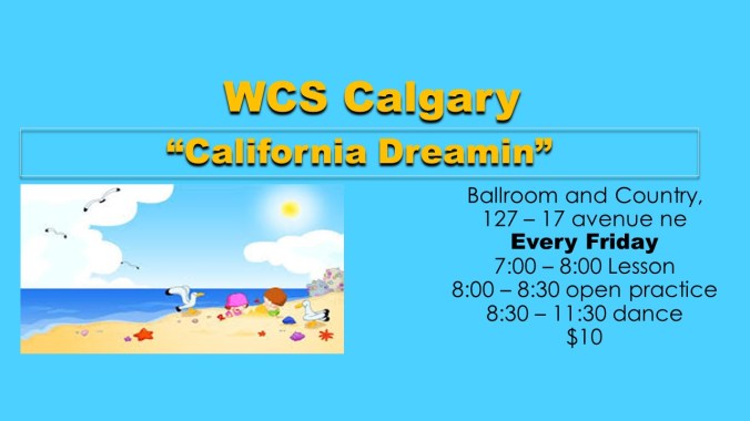 California Dreaming friday