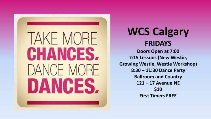 April 27 2018 take more chances, dance more dances